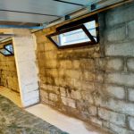 Problème de garage humide avant l'intervention de Vivrosec